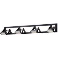 Netlighting Filippo Linear Spot Light 4 Light LED 20W 1750lm Black Chrome