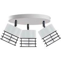 Netlighting Ohio Ceiling Spotlight Clusters White Black 32cm 3x E27