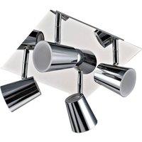 Netlighting Modern LED Spotlights Chrome Warm White 3000K 2000lm in Silver