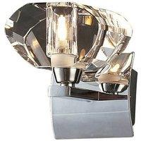 Netlighting Alfa Wall Lamp 1 Light G9 Spanish Design Polished Chrome in Silver