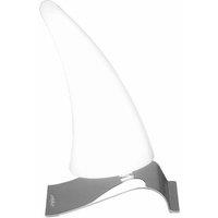 Netlighting Mistral Table Lamp Left 6W LED 3000K 540lm Chrome Frosted Acrylic in Grey