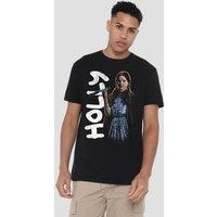 Stranger Things Holly Neo Homage T-Shirt, Black | Size: Small
