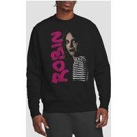 Stranger Things Robin Neo Homage Sweatshirt, Black | Size: Medium