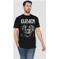 Stranger Things Eleven Laboratory T-Shirt, Black | Size: Medium