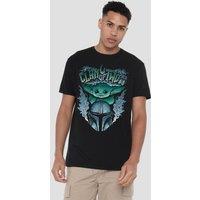 Star Wars - The Mandalorian The Mandalorian Clan Of Two Metal Band T-Shirt, Black | Size: Medium