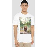 Star Wars Book Of Boba Fett Grogu The Child Poster T-Shirt, White | Size: Medium
