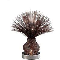 Netlighting (DH) Lenore Table Lamp 4 Light G4 Brown Chrome NOT LED CFL Compatible