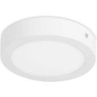 Netlighting Easy LED Round Surface Mounted Ceiling Light White 12cm 580lm 6000K
