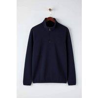 WOVCOR Men's Men's Half Zip Fleece Sweatshirt in Navy | Size: XS