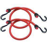 Master Lock Twin Wire Bungee Cords in Red