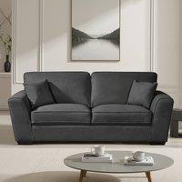 Artemis Home Arlington 3 Seat Fabric Sofa in Charcoal | Size: 3 Seater