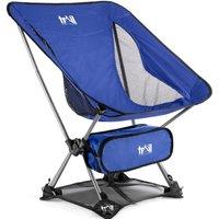 Trail Outdoor Leisure Folding Camping Chair Lightweight Portable Outdoor Garden Beach Seat Trail in Blue