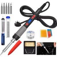 SPETLEK 90W Soldering Iron Kit Electronics Welding Irons in Black