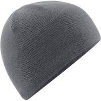 Beechfield Men's Water Repellent Beanie in Mid Grey