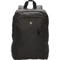 Swiss Peak Men's Business 15L Laptop Backpack in Black