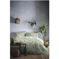 Fusion 'Matteo' Botanical Print Duvet Cover Set in Green | Size: Super King