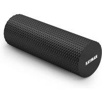 Kayman Sports Foam Roller - Self Massager for Back, Legs & Yoga (44.5 x 15cm) in Black | Size: 44.5 x 15 cm
