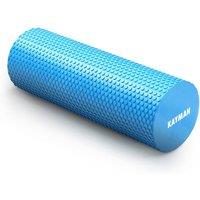 Kayman Sports Foam Roller - Self Massager for Back, Legs & Yoga (44.5 x 15cm) in Blue | Size: 44.5 x 15 cm