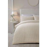 Serene 'Lindly' Waffle Duvet Cover Set in Natural | Size: King