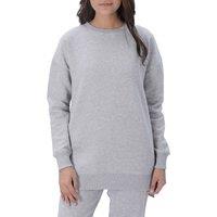 Smart Living Women's Comfortable Casual Polycotton Crew Neck Sweatshirt in Grey | Size: XL