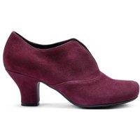 Hotter Women's 'Waltz' Heels in Maroon | Size: 3