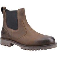 Cotswold Men's 'Bodicote' Leather Chelsea Boot in Brown | Size: 9