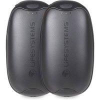 Lifesystems Rechargeable Dual Handwarmers with Powerbank Feature in Black