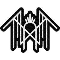 Sleep Token Sigil Band Logo Cut Out Woven Patch in Black