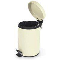 Havendro 3L Cream KITCHEN BATHROOM TOILET PEDAL BIN