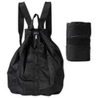 Havendro Black Portable Folding Rucksack Backpack For Camping Hiking Walking