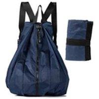 Havendro Navy Blue Portable Folding Rucksack Backpack For Camping Hiking