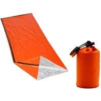 VOGREX Orange Outdoor Emergency Thermal Waterproof Sleeping Bag