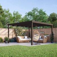 Rutland County Garden Furniture Ltd Box Pergola - Wood - L180 x W240 x H270 cm - Light Green in Brown