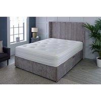 eXtreme Comfort Ltd Cool Touch Hand-Tufted with Memory Foam & Spring with White Border Mattress | Size: EU Double