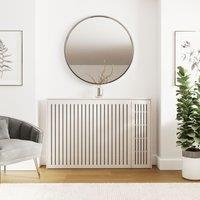 GFW Cooper Storage Radiator Cover in Stone