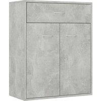 Berkfield Home Sideboard Concrete Grey 60x30x75 cm Engineered Wood | Size: 60 x 30 x 75 cm