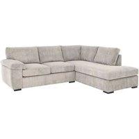 SNUG FURNITURE BIRMINGHAM LTD Monroe Amalfi Jumbo Cord Right Hand Corner Sofa in Ivory