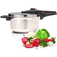 Havendro 4 Litre Stainless Steel Pressure Cooker Dual Handle in Silver