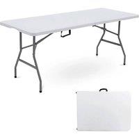 Havendro 6FT Heavy Duty Folding Table Camping Catering Picnic in White
