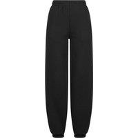 Build Your Brand Women's Fluffy Sweatpants in Black | Size: Medium