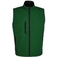 SOL'S Men's Rallye Soft Shell Bodywarmer Jacket in Bottle Green | Size: 3XL
