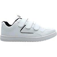 Dek Men's Charing Cross Touch Fastening Trainers in White | Size: 10