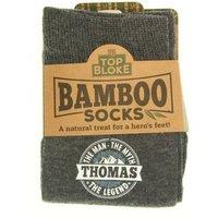 History & Heraldry Men's Bamboo Socks Thomas Legend UK 6-11 in Grey