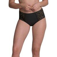 Anita Women's Havanna High Waist Brief+ in Black | Size: 16