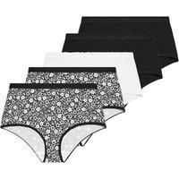 Yours Women's 5 Pack Floral Full Briefs | Size: 38-40