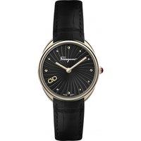 Salvatore Ferragamo Women's SFYN00420 Cuir 34mm Quartz Watch in Black