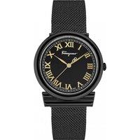 Salvatore Ferragamo Women's SFUF00321 Gancino 34mm Quartz Watch in Black