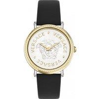 Versace Women's VEQX00222 V Dollar 37mm Quartz Watch in Black