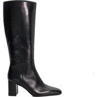 Dune London Women's 'Salfie' Leather Knee High Boots in Black | Size: 7