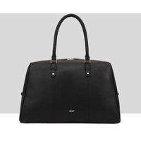 Paul Costelloe Women's Denali Leather Weekender Bag in Black | Size: Large